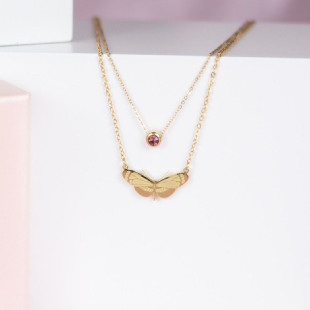 MAVA Design Halskette verschiedene Motive gold