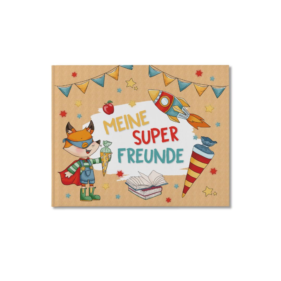 Freundebuch 'Meine Superfreunde'