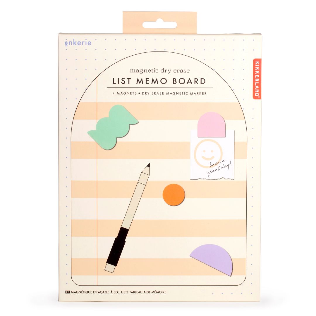 Magnetisches Memo Board 'Dry Erase List'
