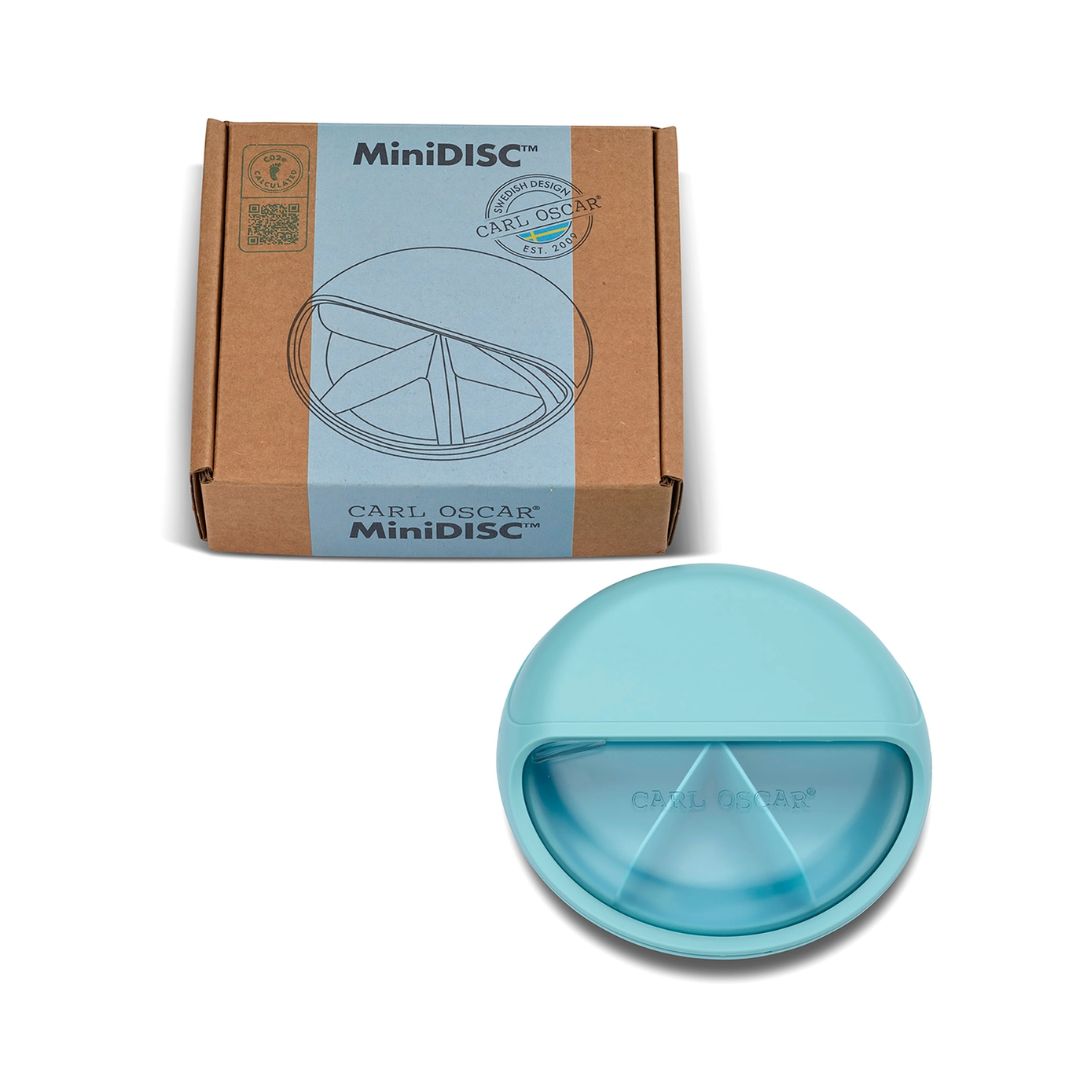 Mini Snack Disc 'Uni' blau 12 cm