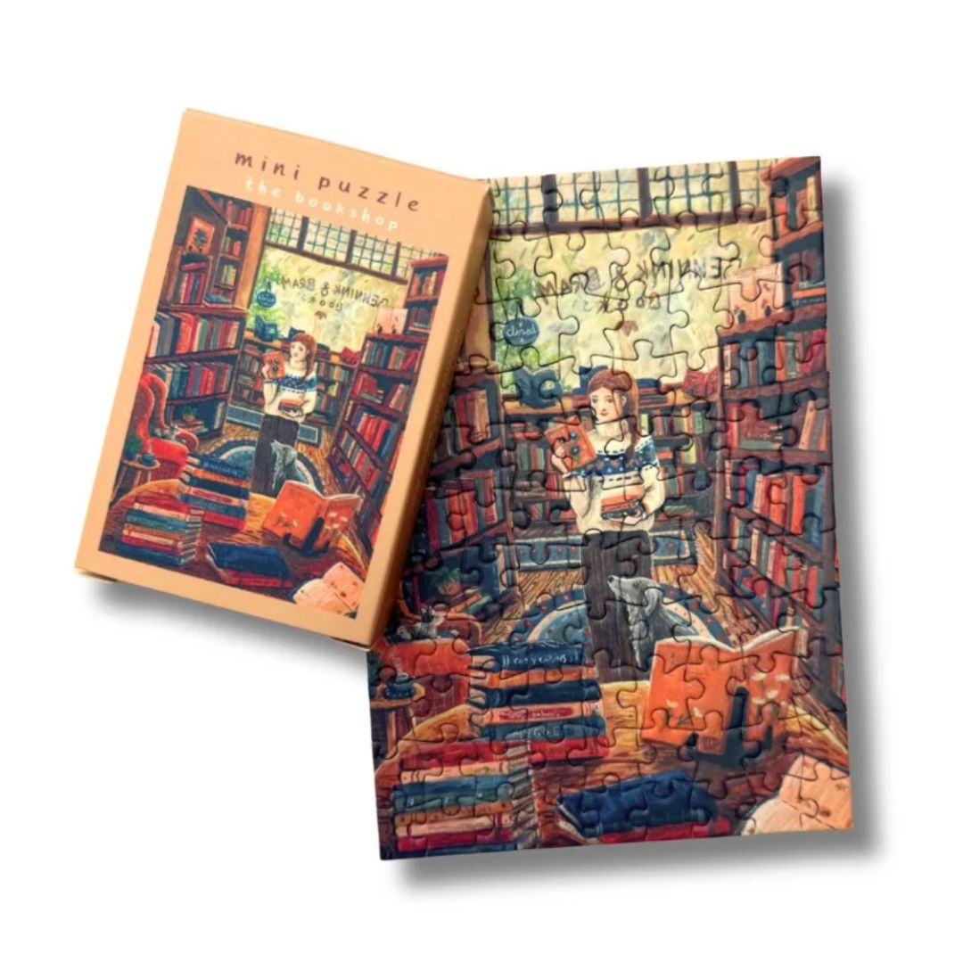 Mini-Puzzle 'Buchladen' 99 Teile