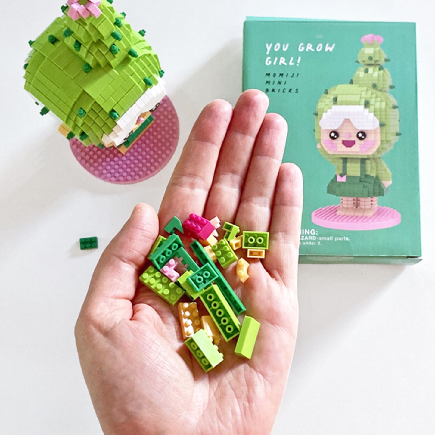 Mini Brick Steine 'You Grow Girl'
