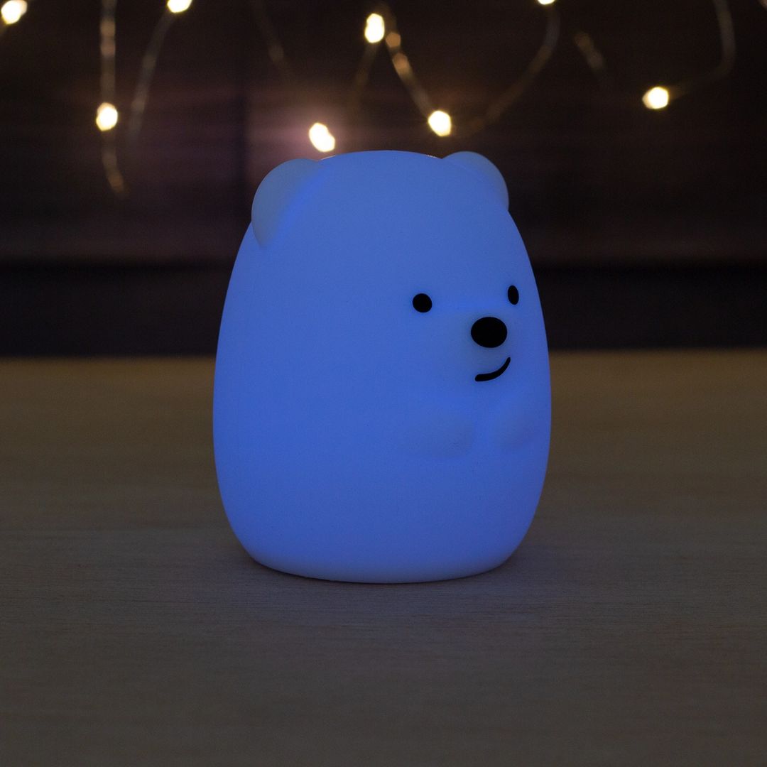 Kleines Nachtlicht mit Farbwechsel 'Mini Teddybär'