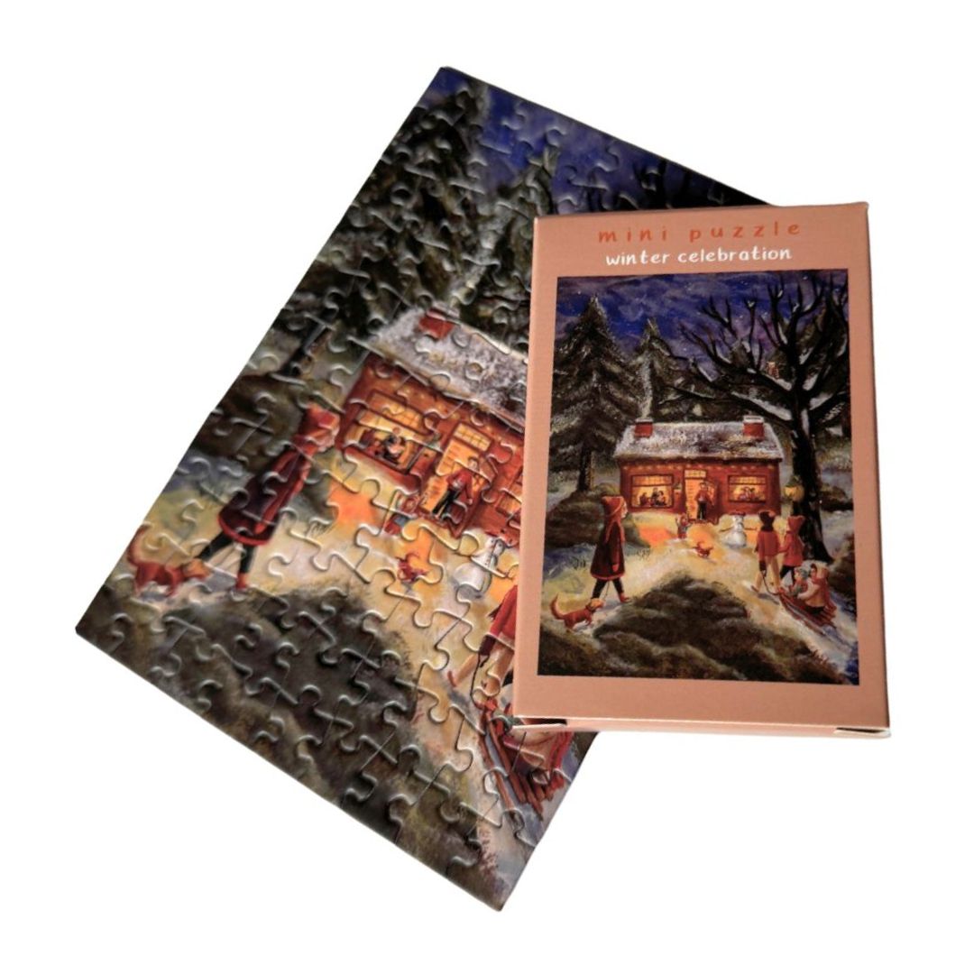 Mini-Puzzle 'Winterfest' 99 Teile