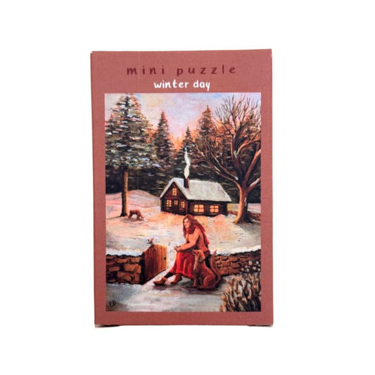 Mini-Puzzle 'Wintertag' 99 Teile