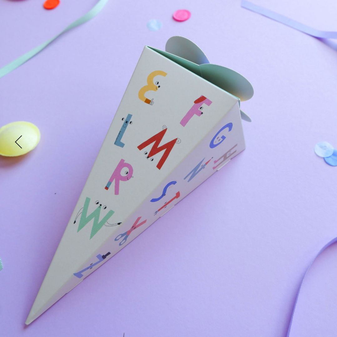 Mini Schultüte 'Alphabet'