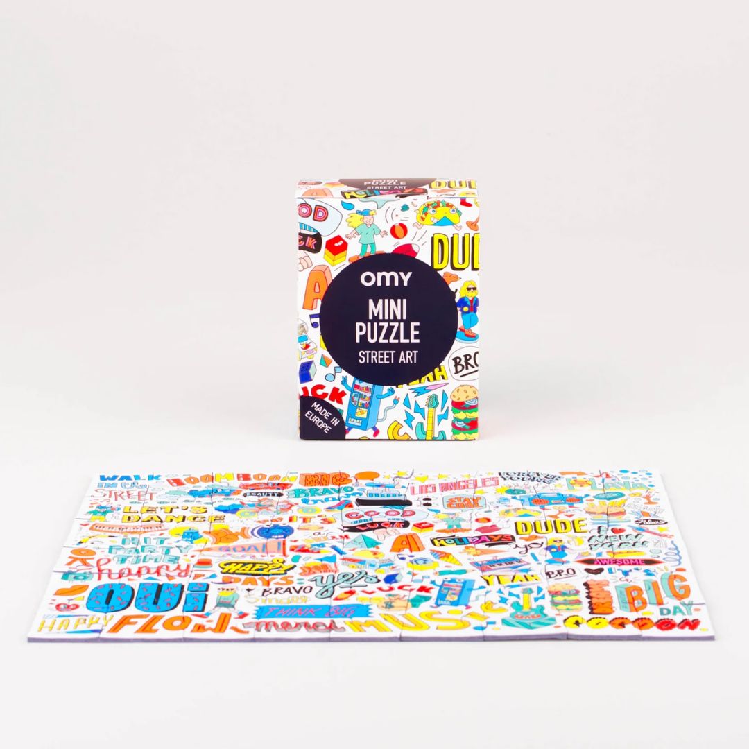 Pocket Mini Puzzle 'STREET ART' 54 teilig