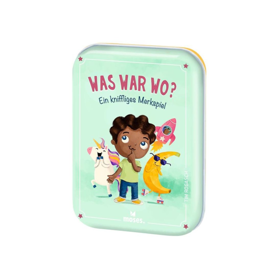 Kartenspiel Was war wo? - Ein Kniffliges Merkspiel