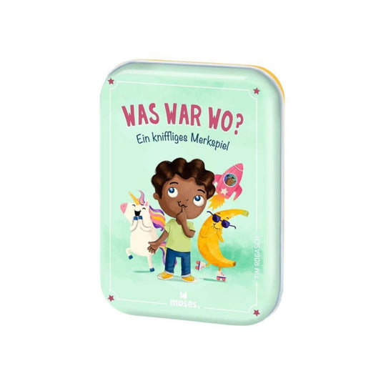 Kartenspiel Was war wo? - Ein Kniffliges Merkspiel