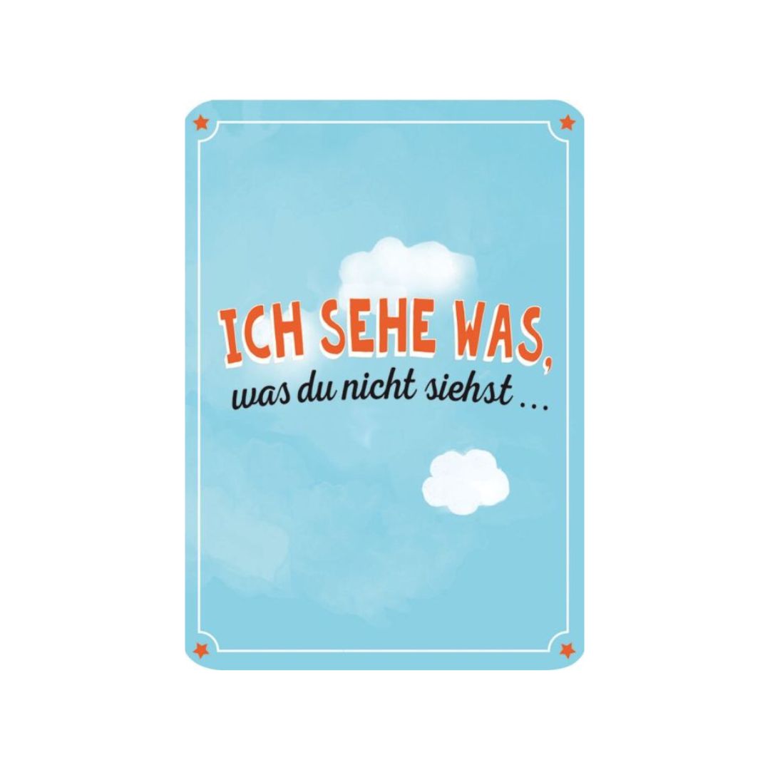 Kartenspiel 'Ich sehe was'