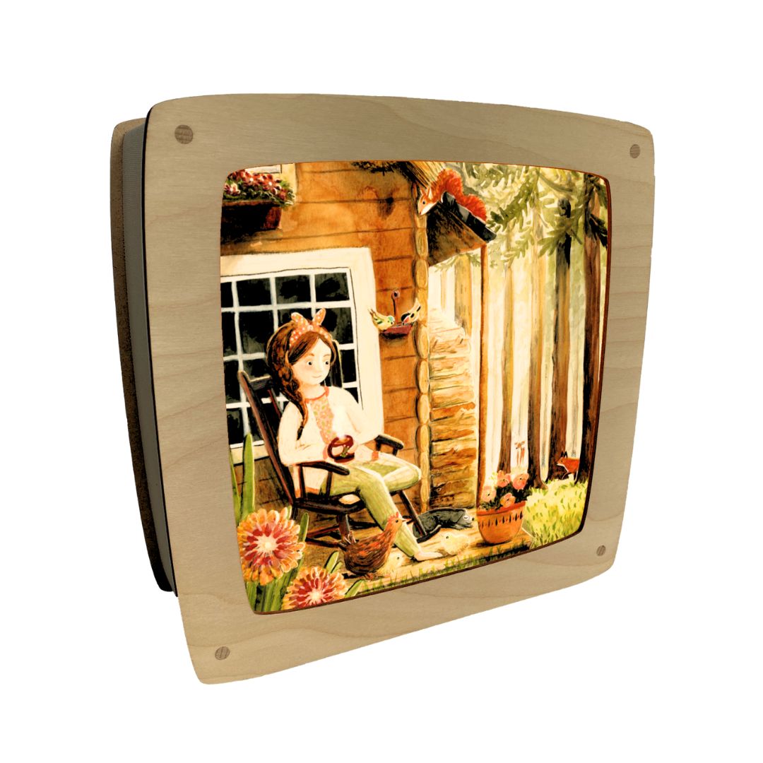 Motiv für Saison Lampe Premium 'In den Wäldern'