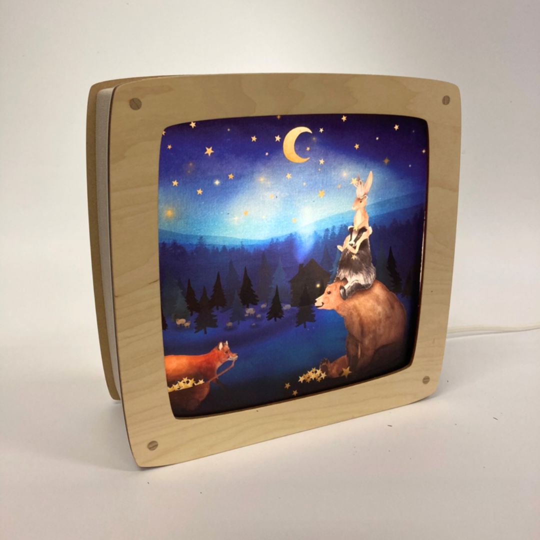 Motiv für Saisonlampe 'Hängende Sterne'