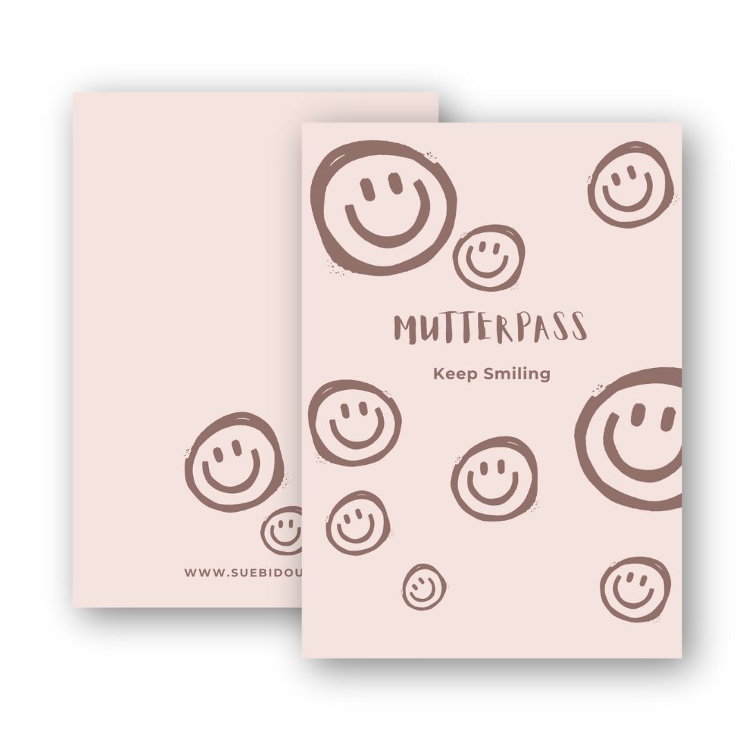 Mutterpasshülle Keep Smiling 2