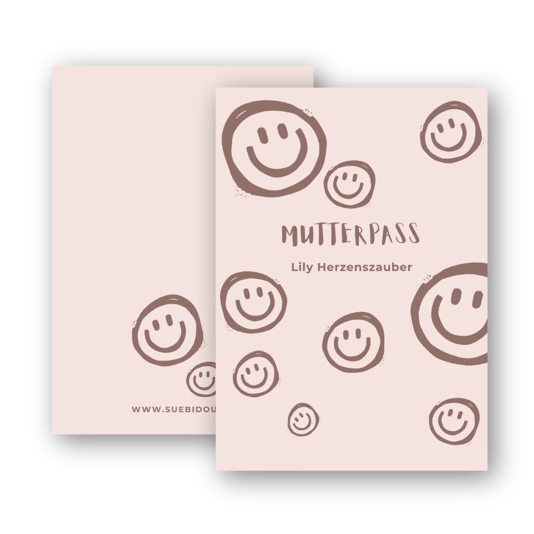 Mutterpasshülle Keep Smiling 2