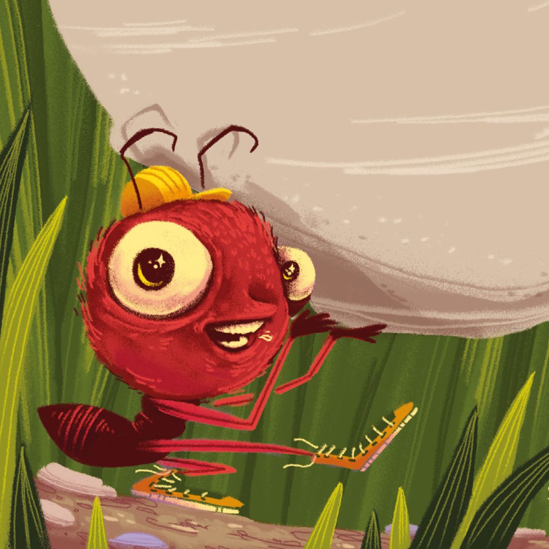 Notizblock A6 'Ameise' 50 Blatt