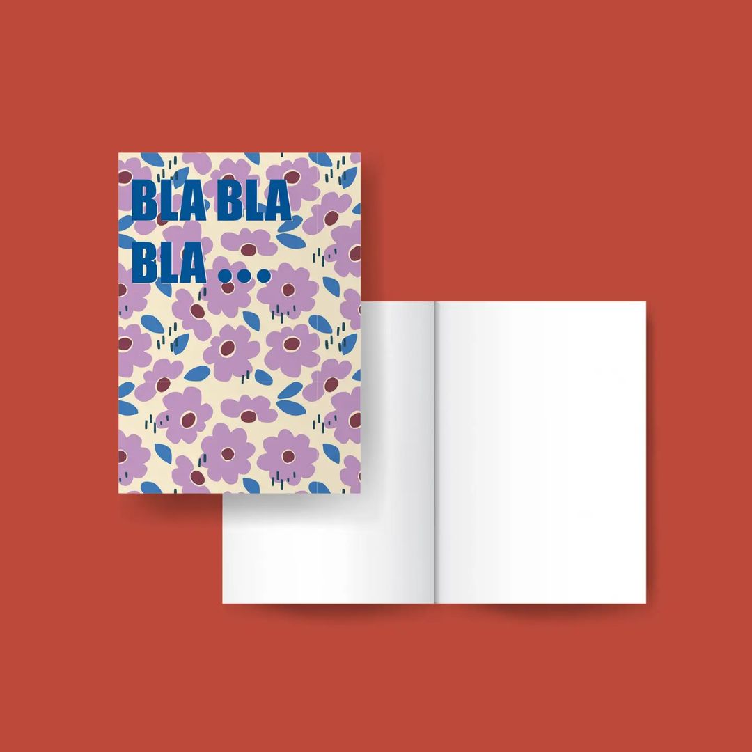 Notizbuch 'BLA BLA BLA'