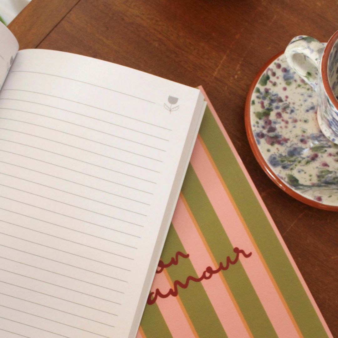 A5 Notizbuch 'Frieden und Liebe'