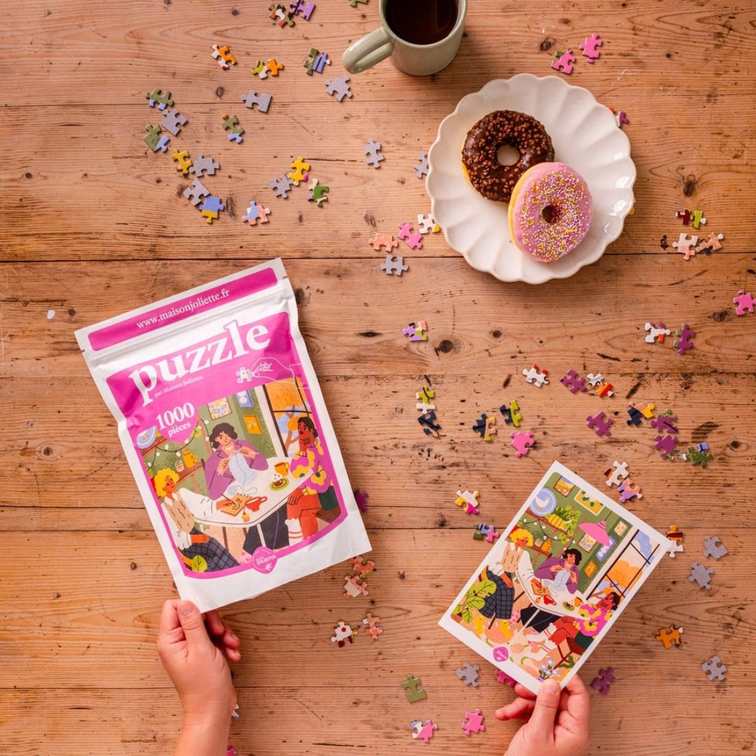 1000-teiliges Puzzlespiel 'Die Freundinnen'