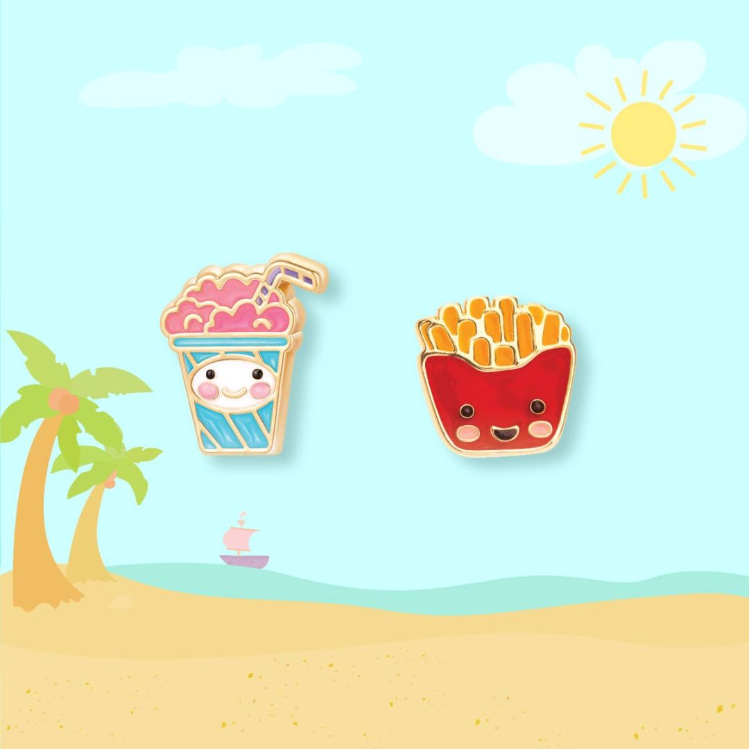 Ohrstecker für Kinder 'Sweet & Salty'