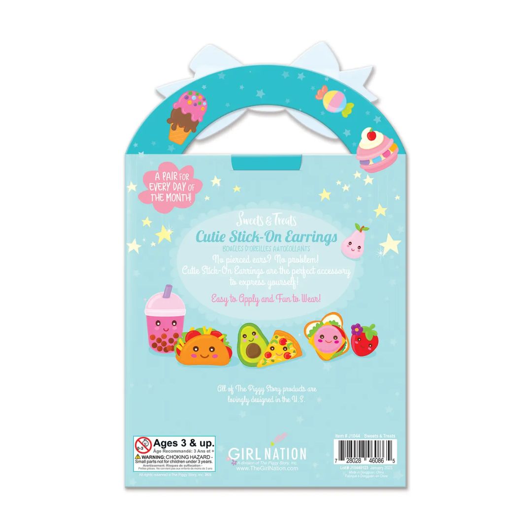 Ohrsticker zum Aufkleben 'Leckereien'