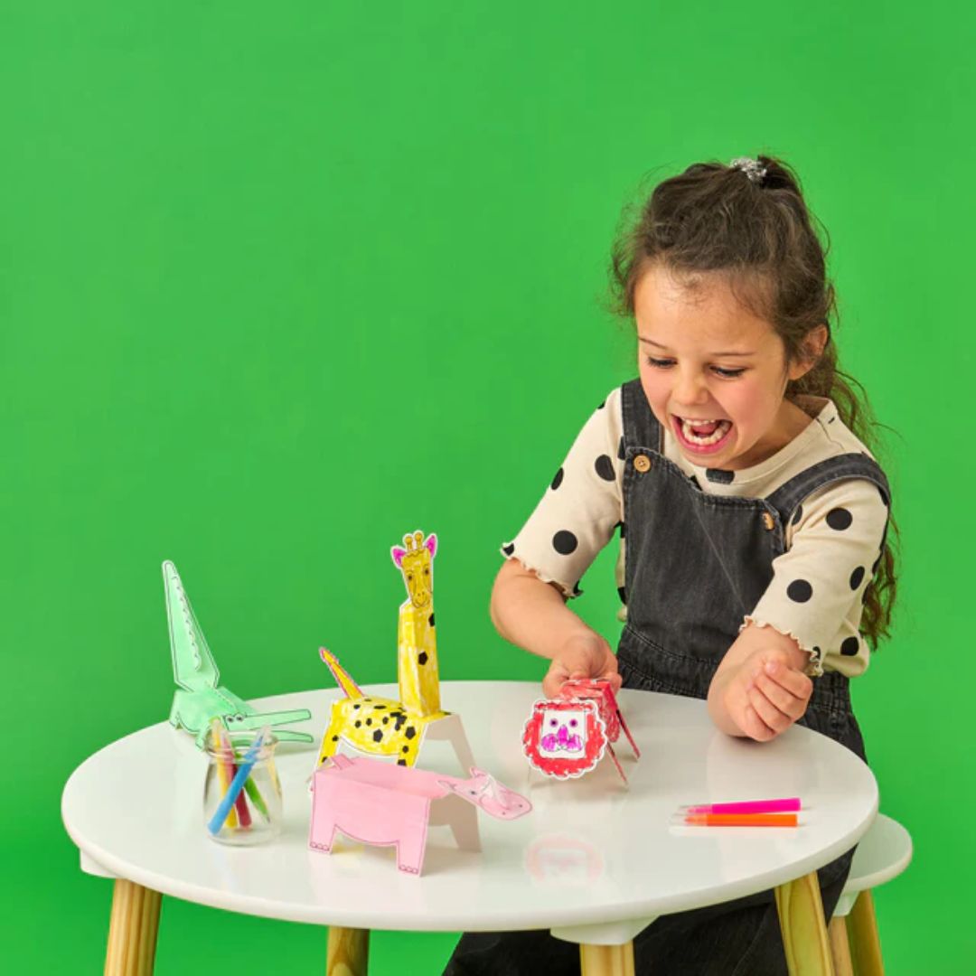 3D Safari Spiel 'Baue, Gestalte und Spiele'