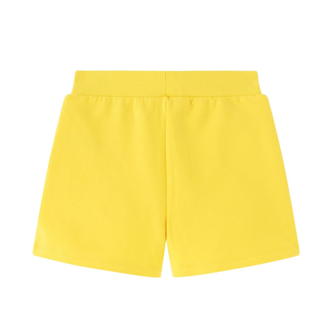 Shorts gelb mit Astronauten Print