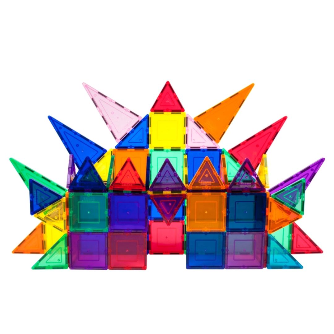 Magnetbausteine '3D Kachelset' | 61-teilig