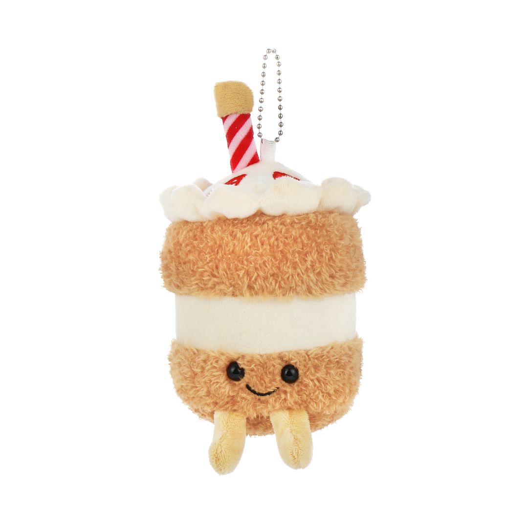Plüsch-Schlüsselanhänger 'Birthday Cake'