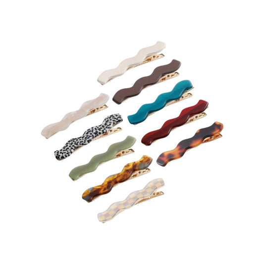 Wellige Haarspange Ponyclip
