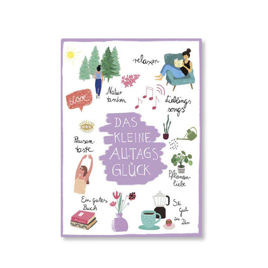 Postkarte 'Das kleine Alltagsglück'