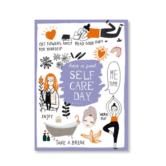 Postkarte 'Have a great selfcare day'