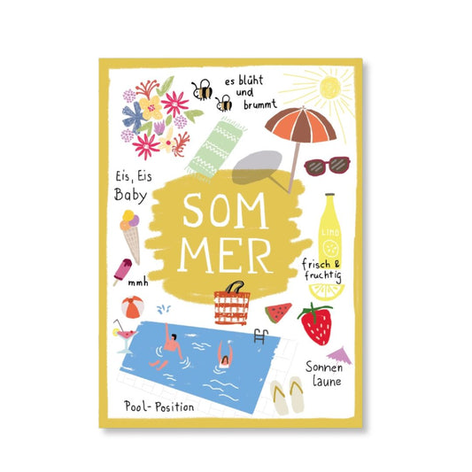 Postkarte 'Sommer'