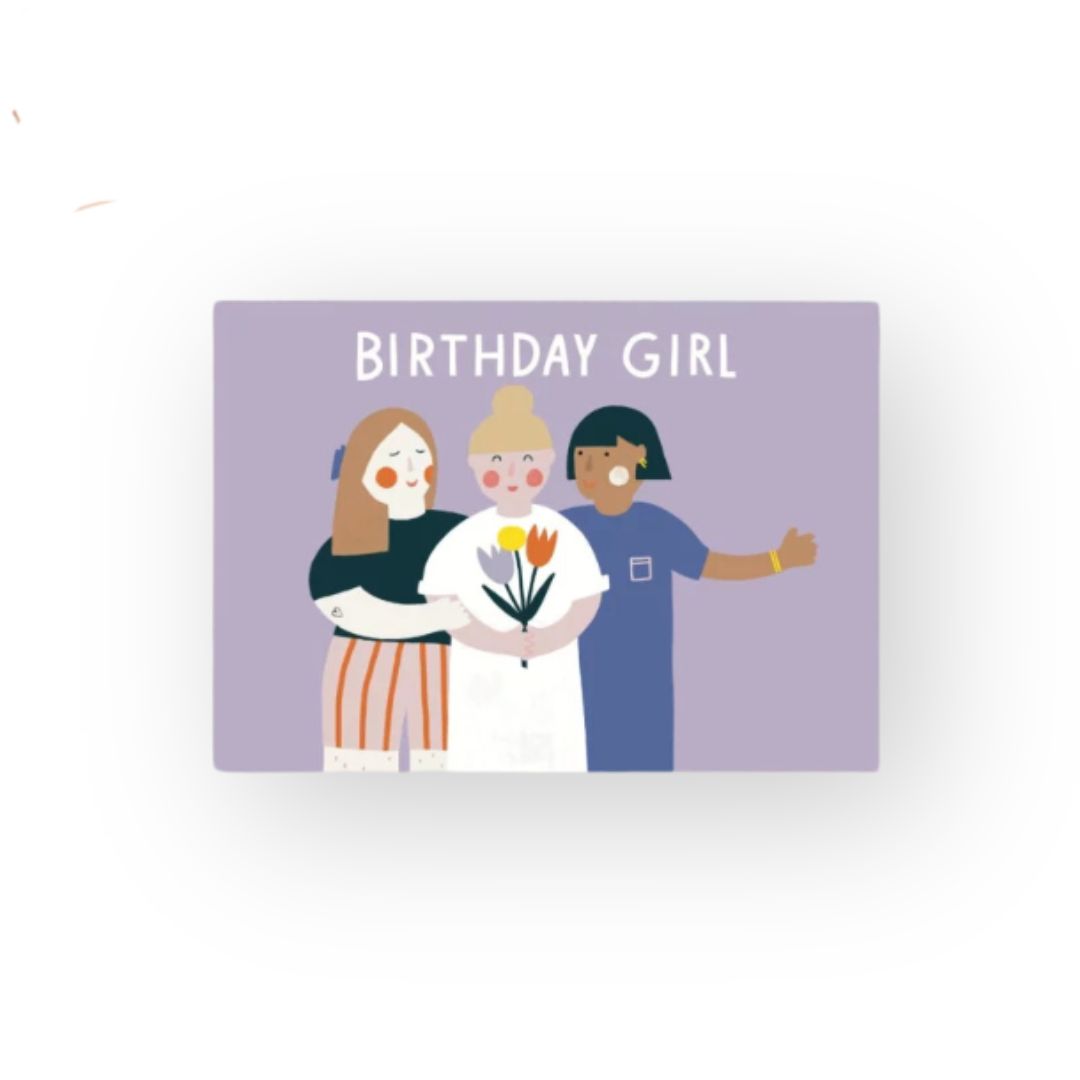 Postkarte "Birthday Girl"