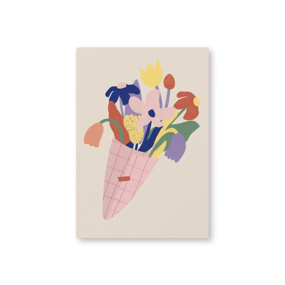Postkarte 'Blumenstrauss'