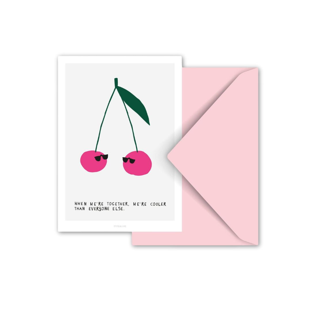 Postkarte 'Together'