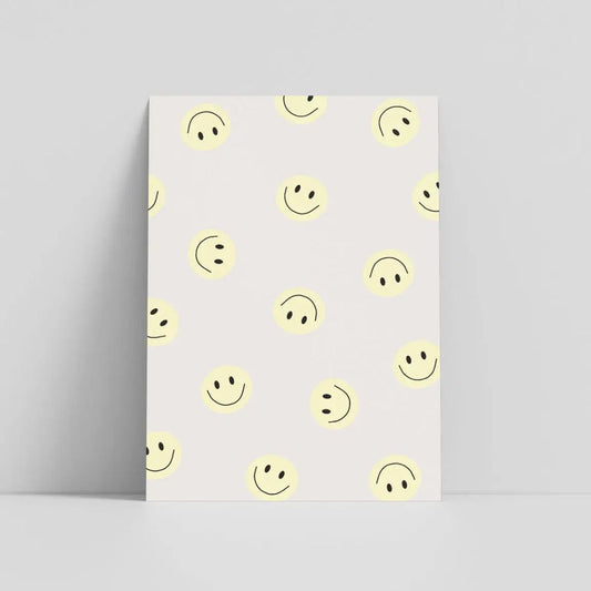 Postkarte Smileys
