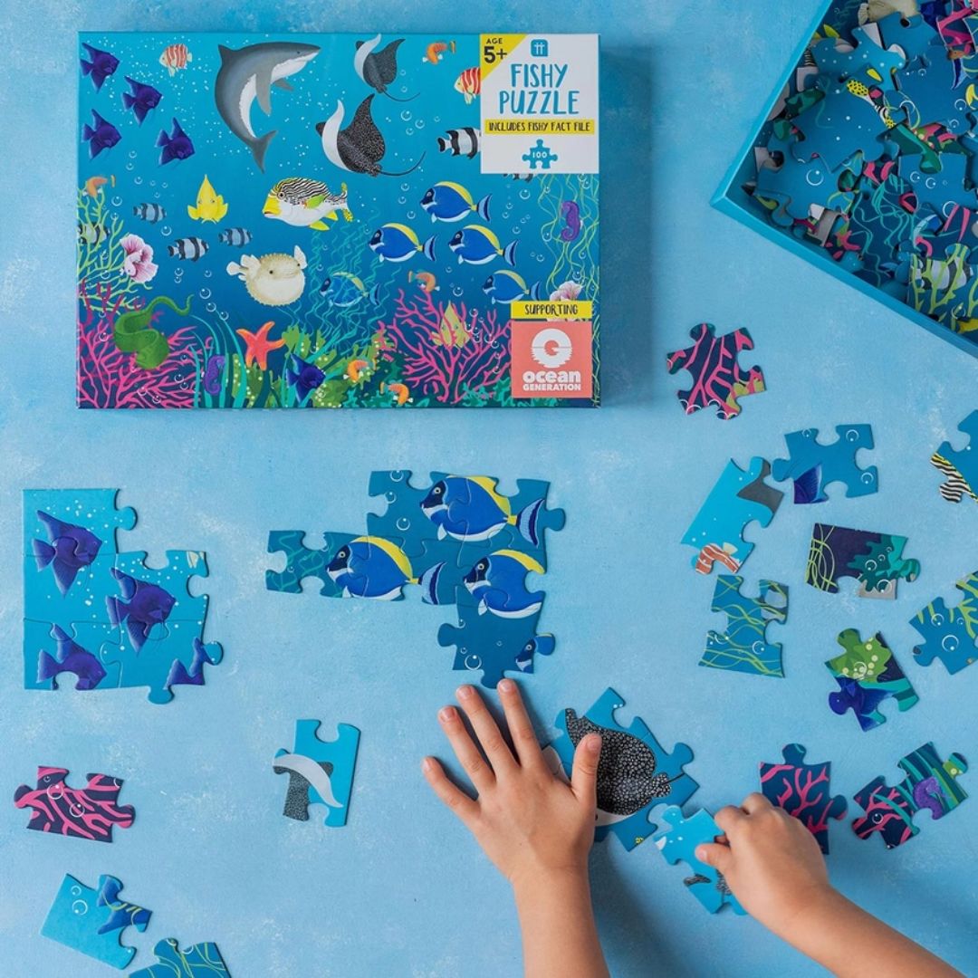 Meereswelt Puzzle für Kinder 100 Teile ab 5 Jahre