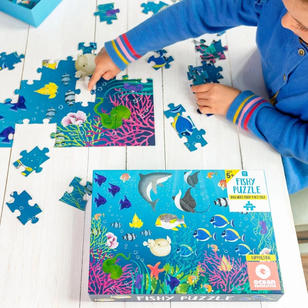 Meereswelt Puzzle für Kinder 100 Teile ab 5 Jahre