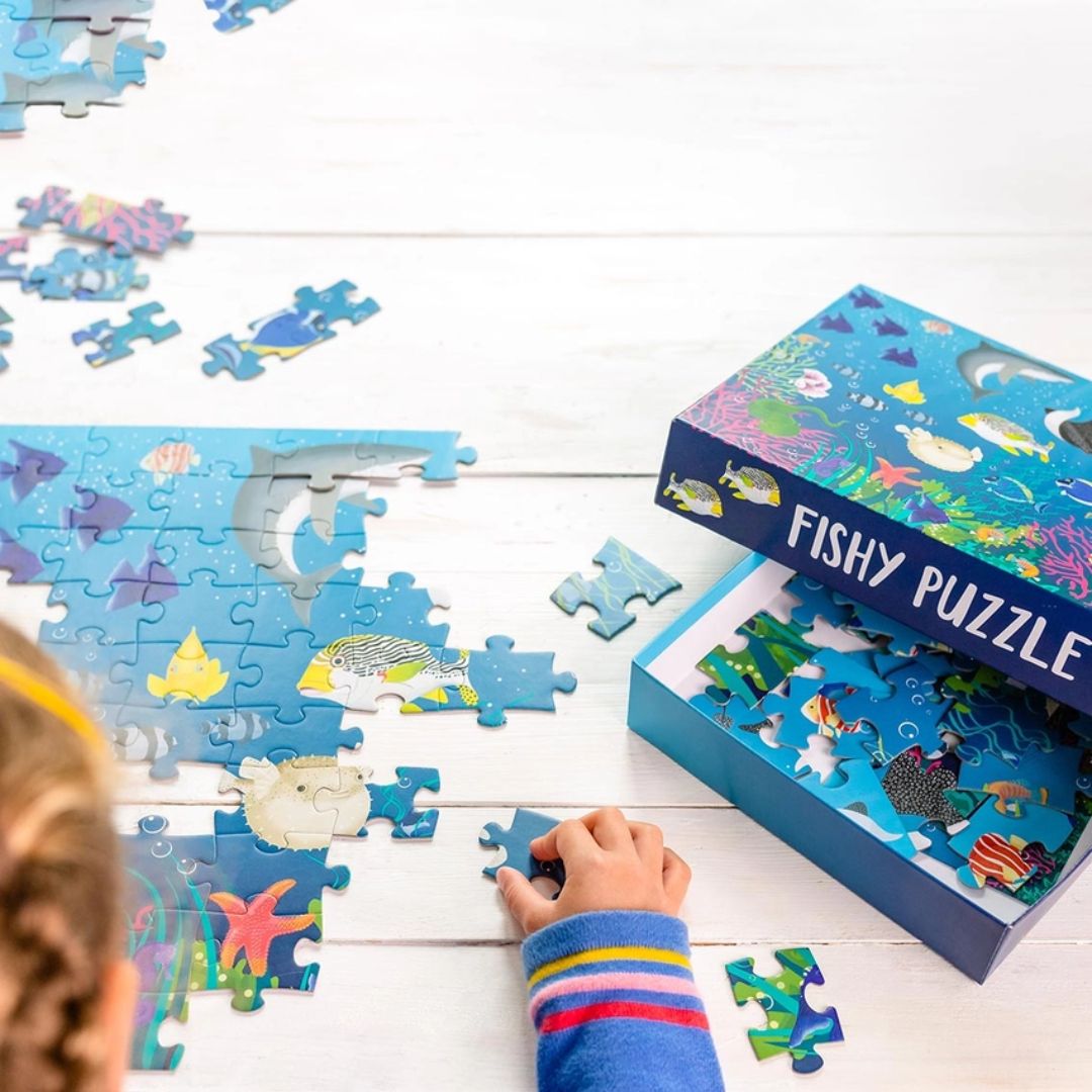 Meereswelt Puzzle für Kinder 100 Teile ab 5 Jahre