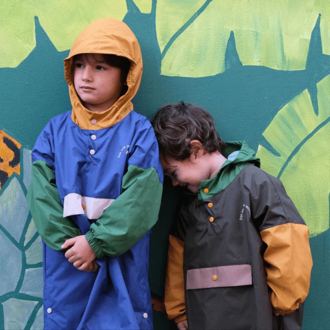 Regenponcho 'Ash Blue' für Kinder und Erwachsene