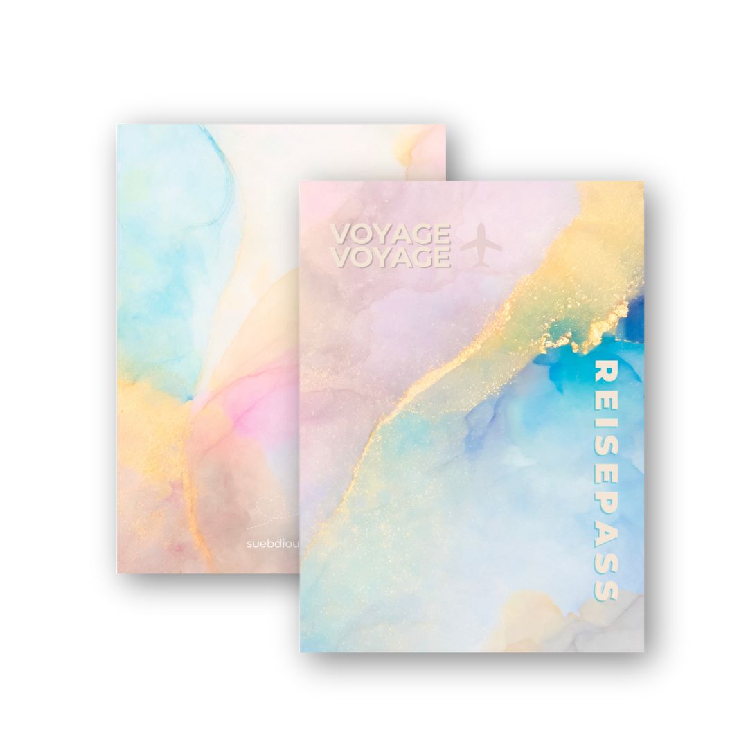Reisepasshülle 'Beach' (personalisierbar)