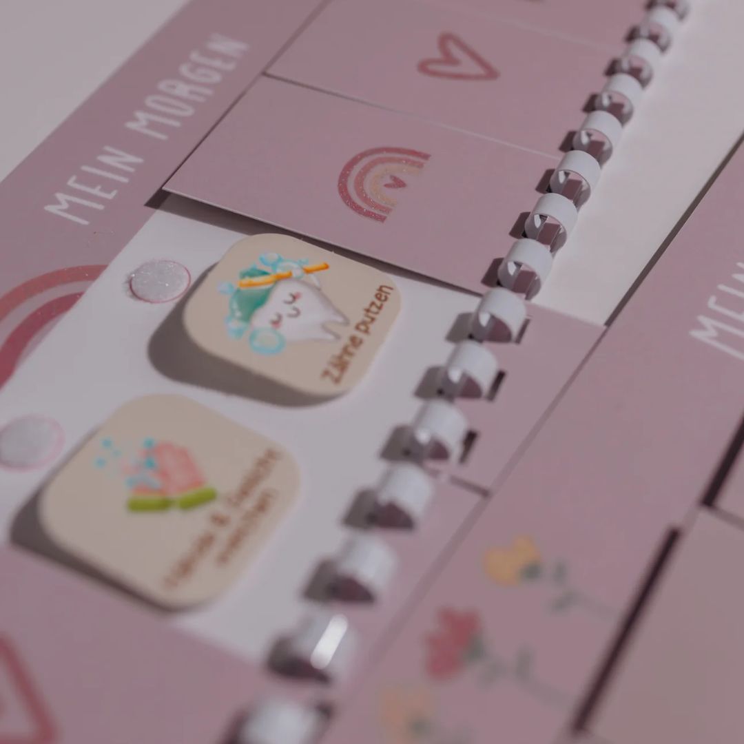 Morgen- & Abendroutine Set 'Einhorn Glitzer'