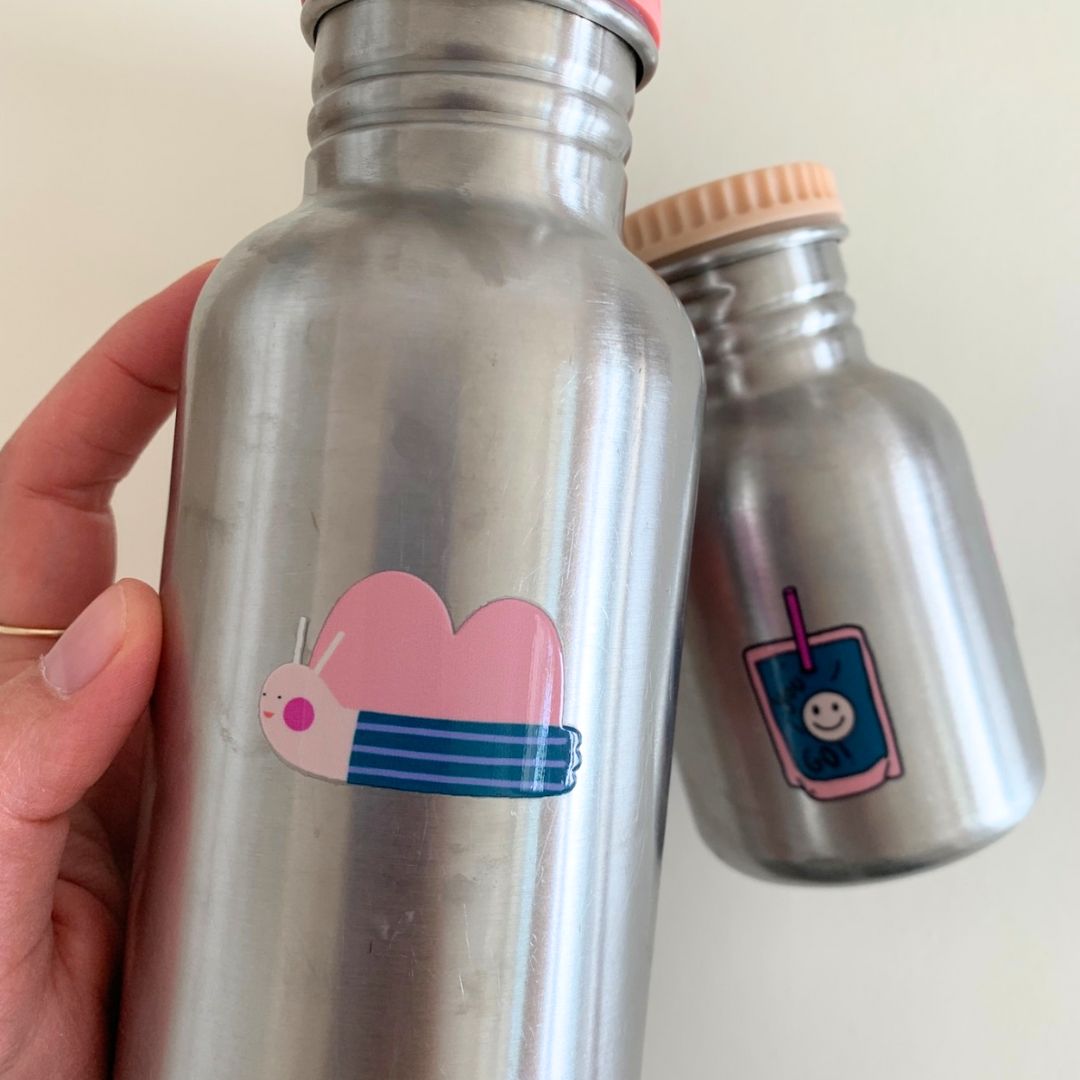 Spülmaschinenfest: Rub-On Aufkleber Jane x King Kids Designs