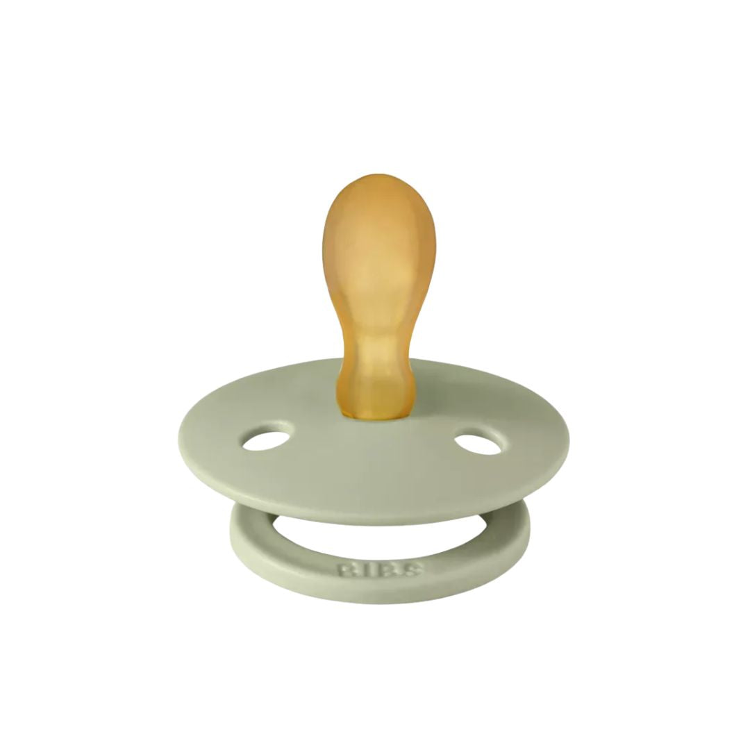Runder Schnuller aus Naturkautschuk 2er Set Liberty/Eloise Sage