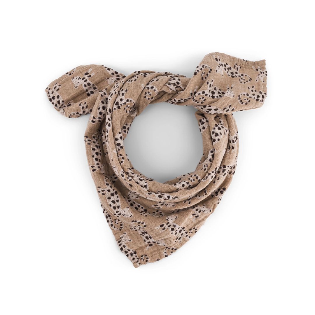 Schaltuch aus Musselin 'Bianca Baby Leo' 70x70