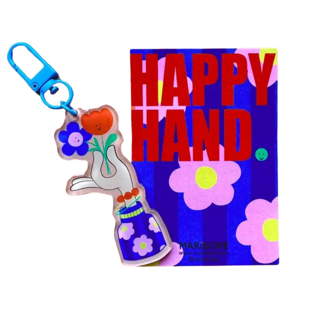 Schlüsselanhänger 'Happy Hand'
