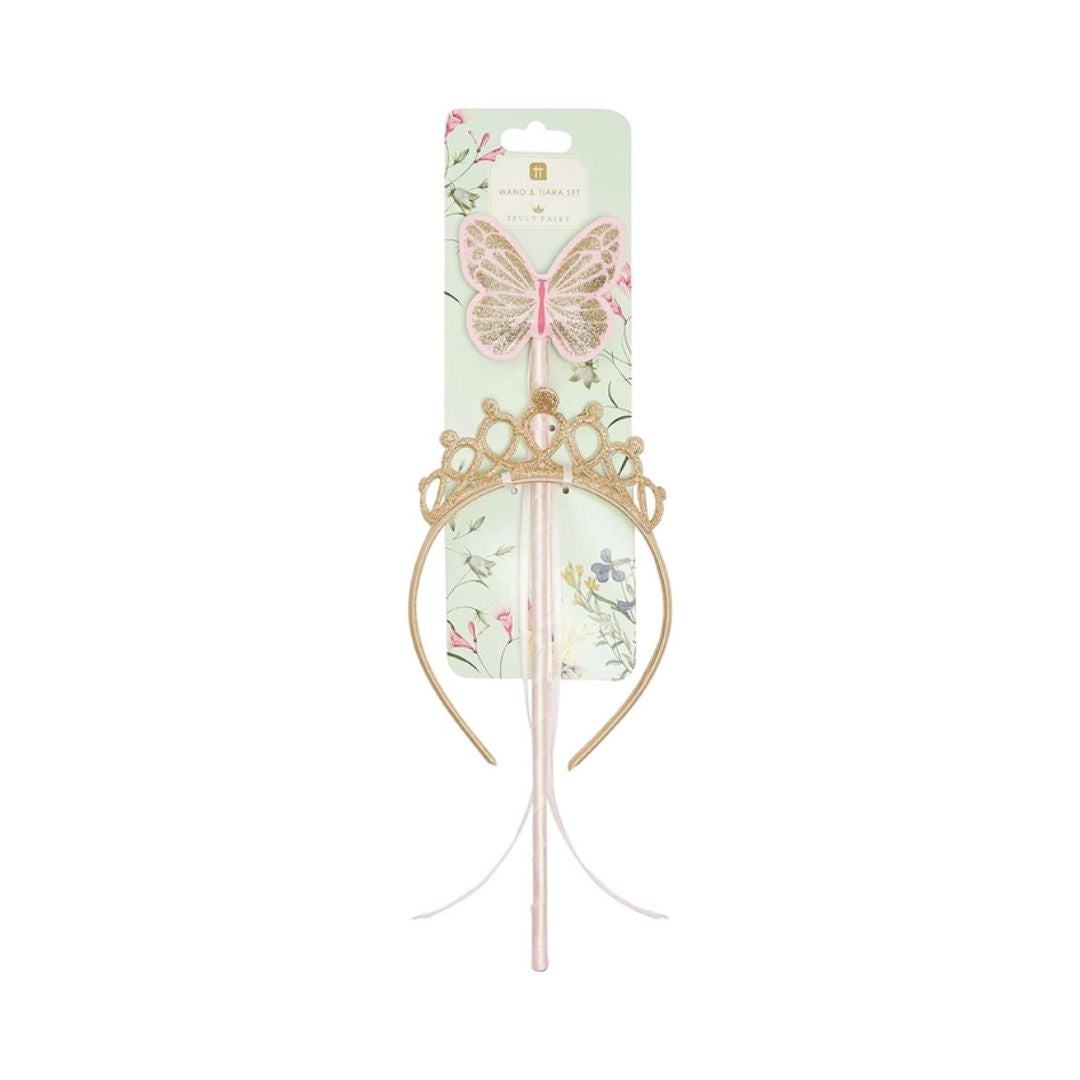 Feen-Zauberstab und Tiara Set