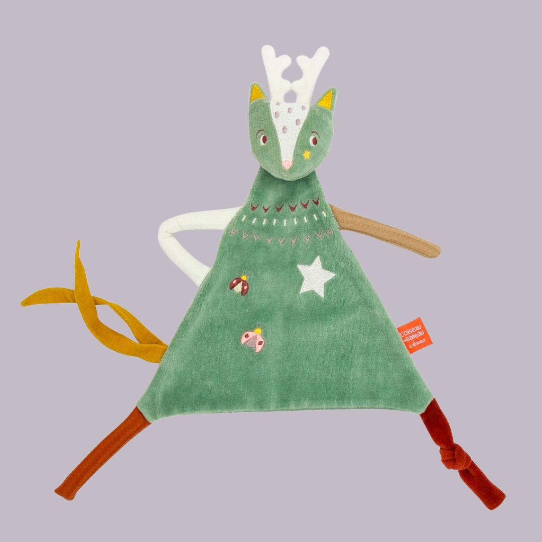 Schmusetuch Elch personalisierbar