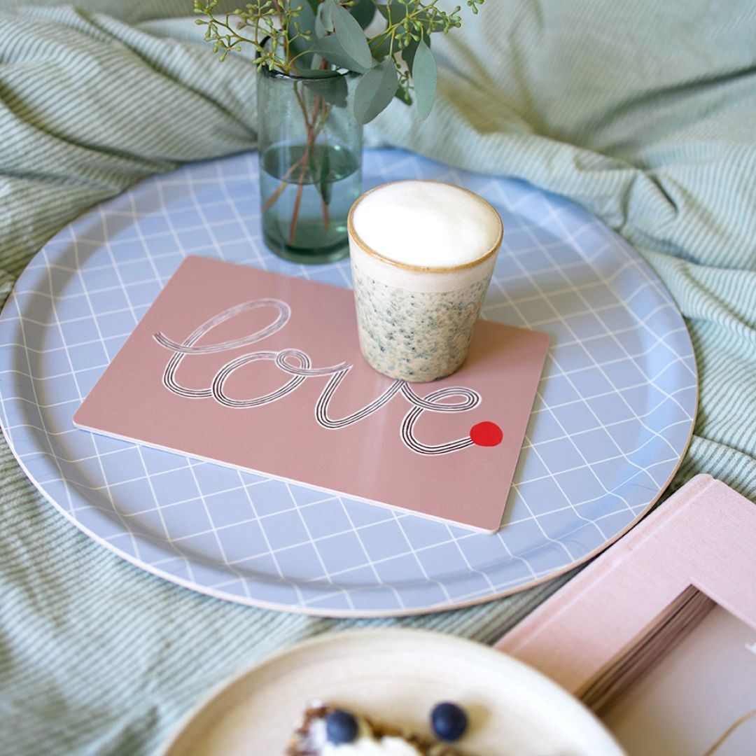 Frühstücksbrettechen 'Love'