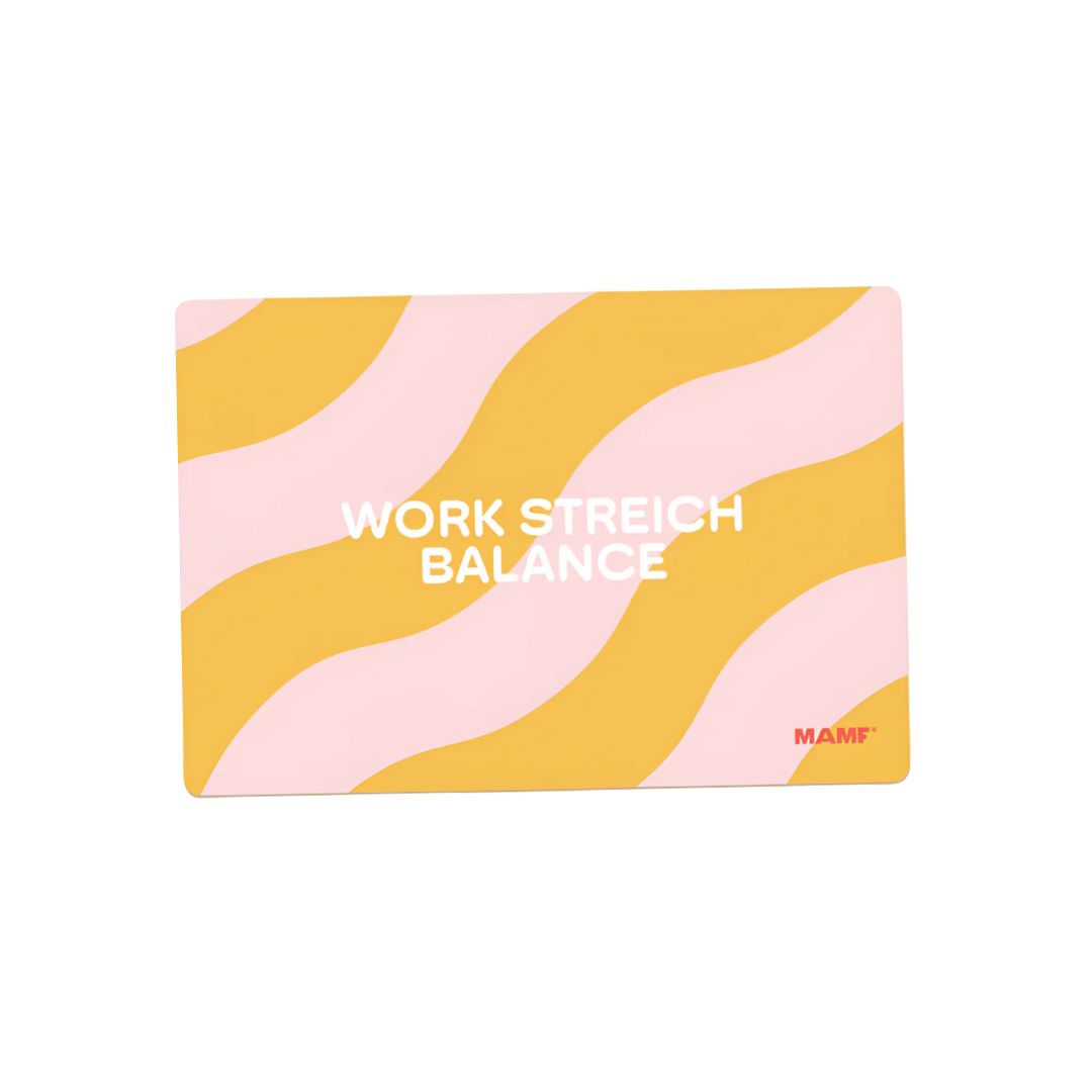 Schneidebrettchen 'Work Streich Balance'